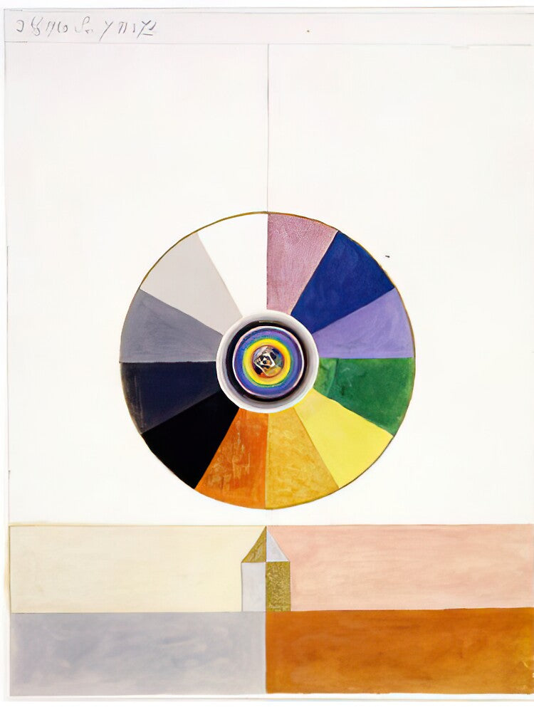 series vii no 7d 1920 - Hilma af Klint by nebelimr
