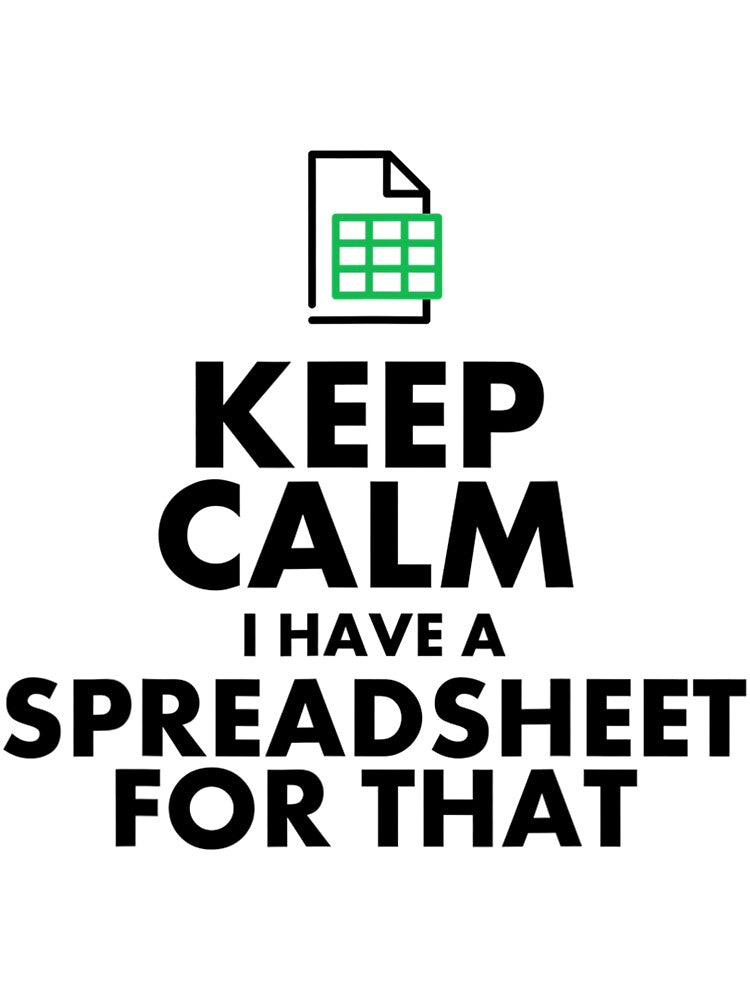 Funny Excel Spreadsheets Lover Gift  Accountant Men Women by enragedchild257