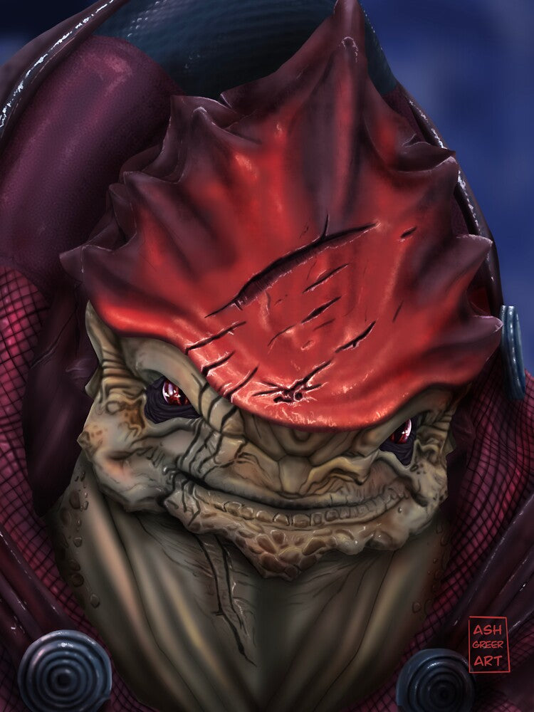 Wrex by AshGreerArt