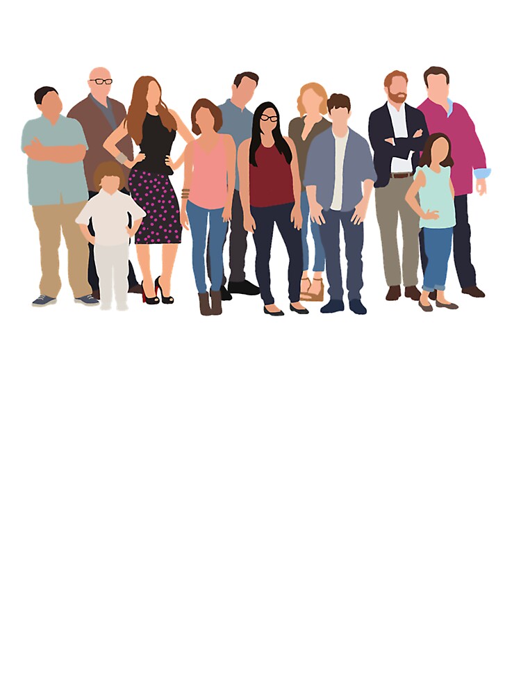 Modern Family Cast Drawing by RushNethercote