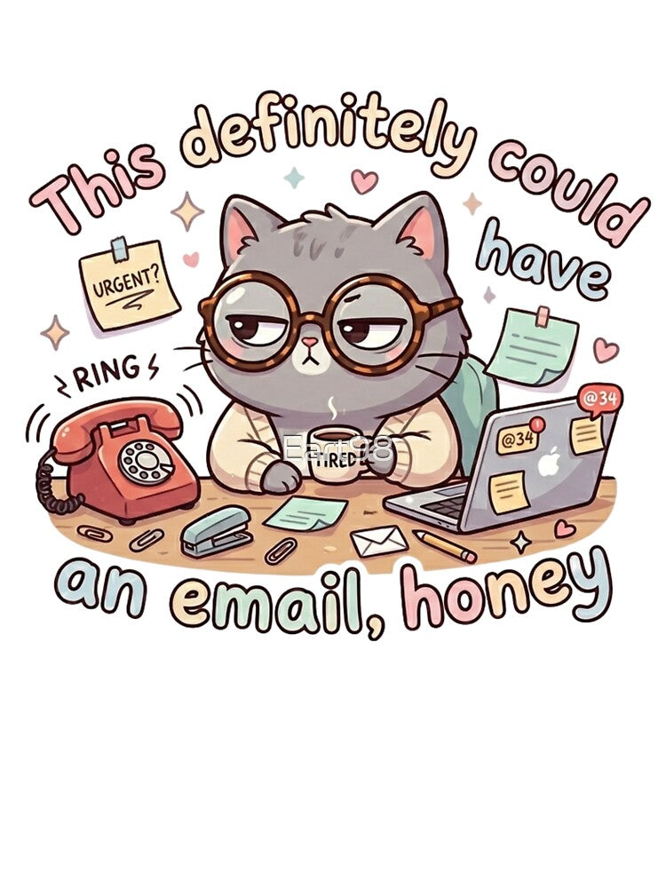This Could Have Been an Email Sticker | Funny Office Humor | Cute Kawaii Work Meme | Introvert Workplace Aesthetic by Eart98