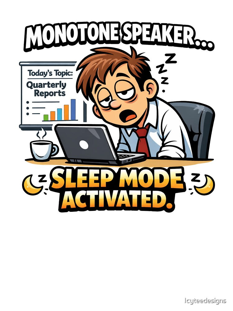 Monotone Speaker Sleep Mode Activated by Icyteedesigns