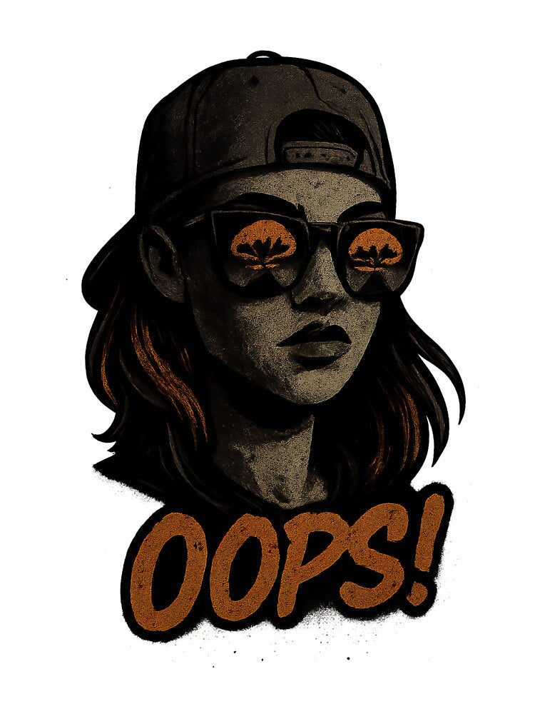 OOPS! Dark Grunge Girl with Explosion Shades | VLF Design by VitalLifeForce