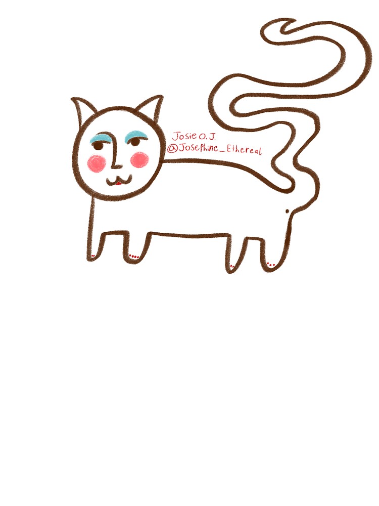 Eyeshadow cat by Josephine Ethereal