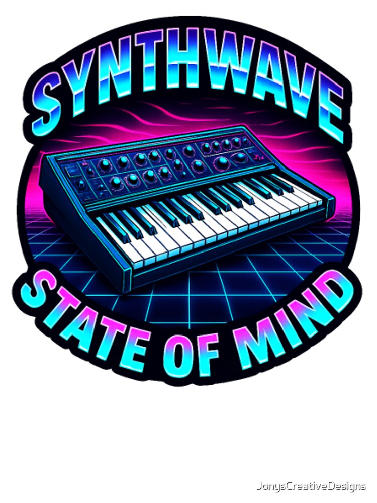 Synthwave keyboard by JonysCreativeDesigns