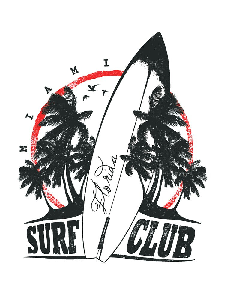 Florida Surf Club - Awesome surfer Gift by Teenation9