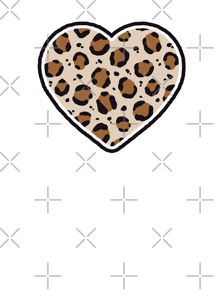 y2k baddie leopard hearts and stars pattern by tartagain