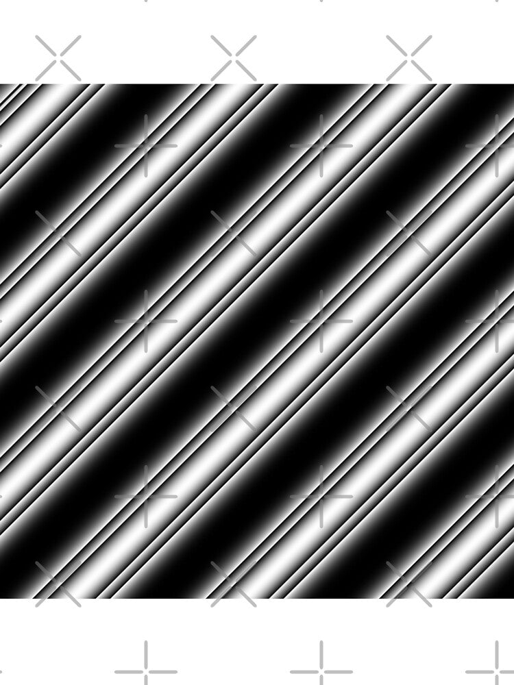 BLACK WHITE AND GREY GLOWING STRIPE by ozcushionstoo