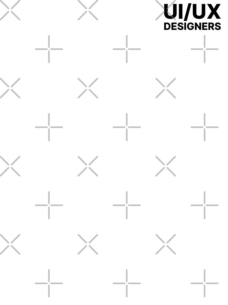 UI UX Designers Minimalist Typography Design by UI Expert