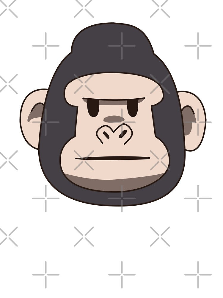 Tamon's B-Side Which Face Does Tamon Have Now? Ouri Sakaguchi Gorilla Cosplay White Shirt by T-TEES Clothing