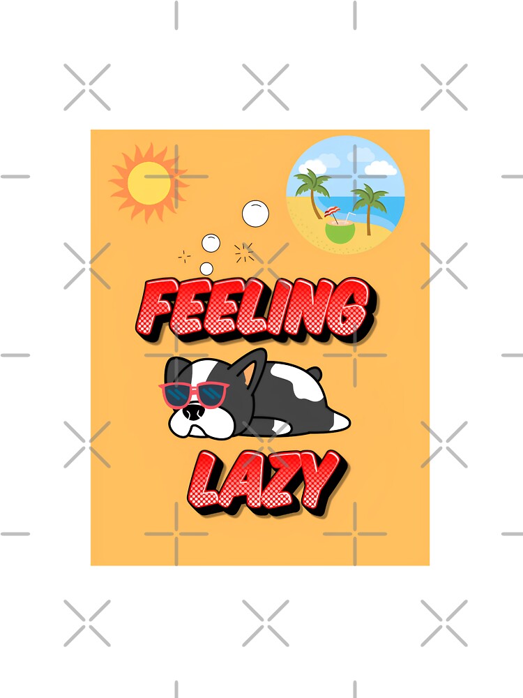 Lazy Paws and Cozy Naps: Dogs Feeling Lazy Under Sun by SmahiCreations