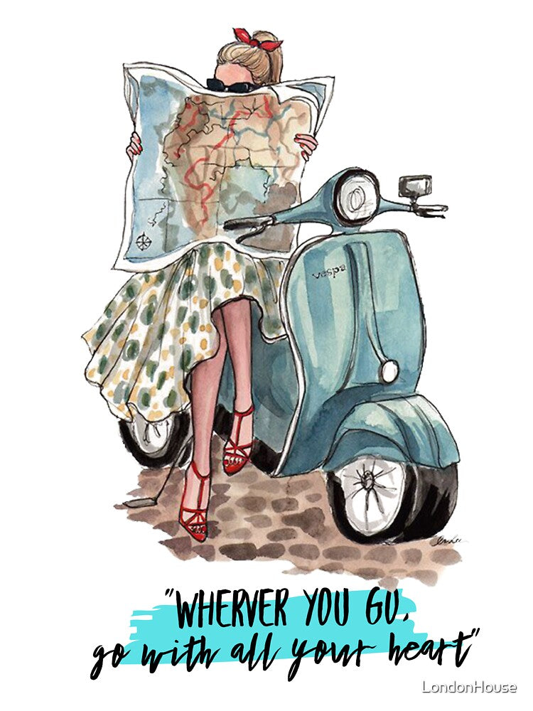 Wherever You Go, Go With All Your Heart by LondonHouse