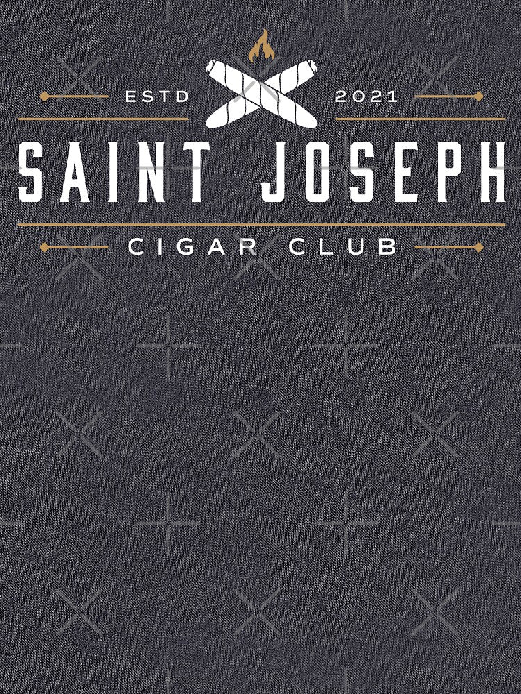 Saint Joseph Cigar Club Logo (Light) by stjoecigarclub