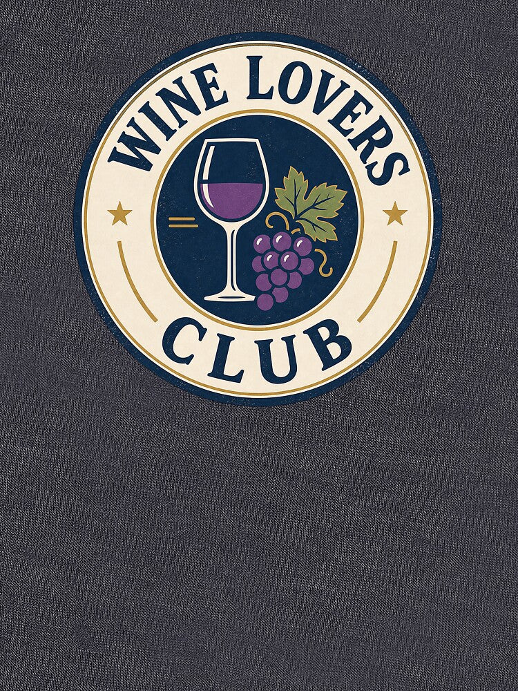 Wine Lovers Club – Vintage Wine Badge by EastEndTownie