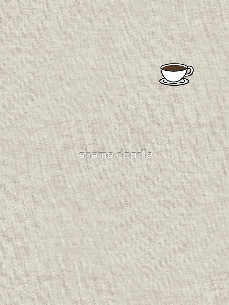 Tiny coffee - Original Hand Drawn Miniature by shame doodle