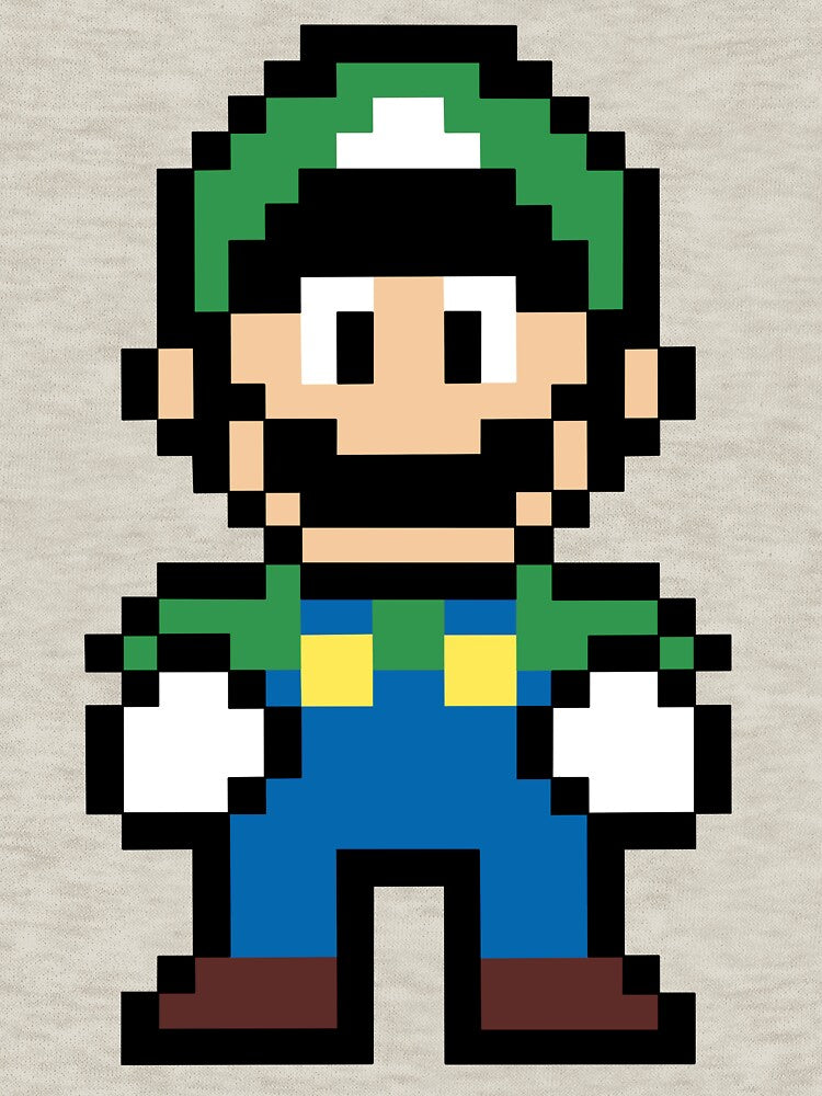 Small Pixel Blocks on the Bro 2 - classic gaming Retro by ZERO-MIND