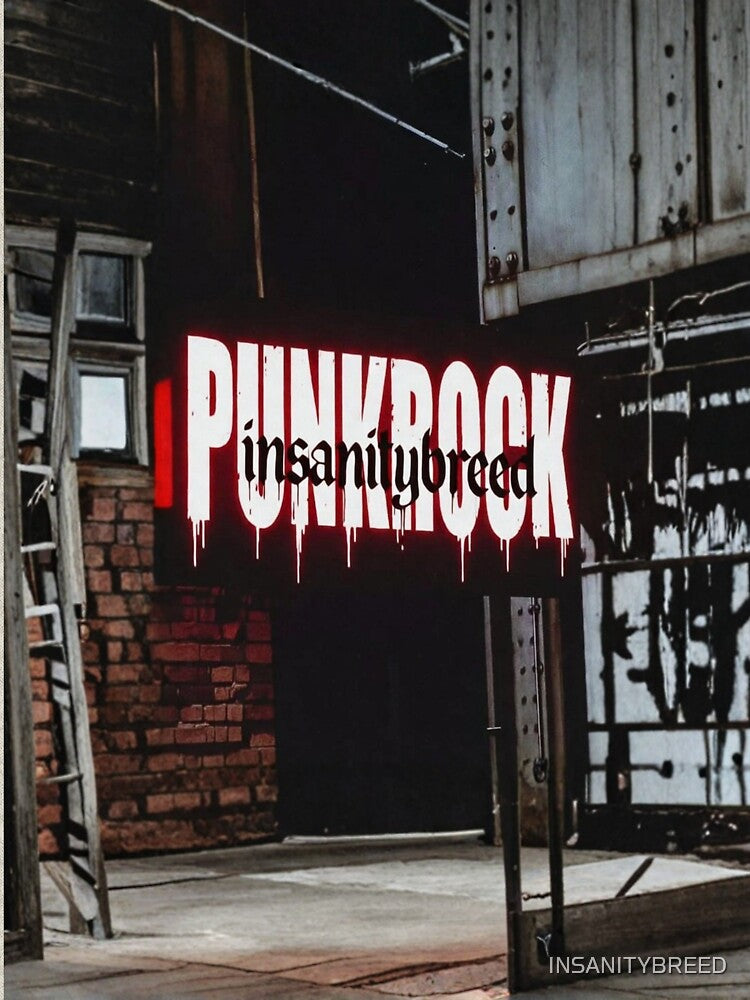 INSANITYBREED Logo Punk Band Streetwear by INSANITYBREED
