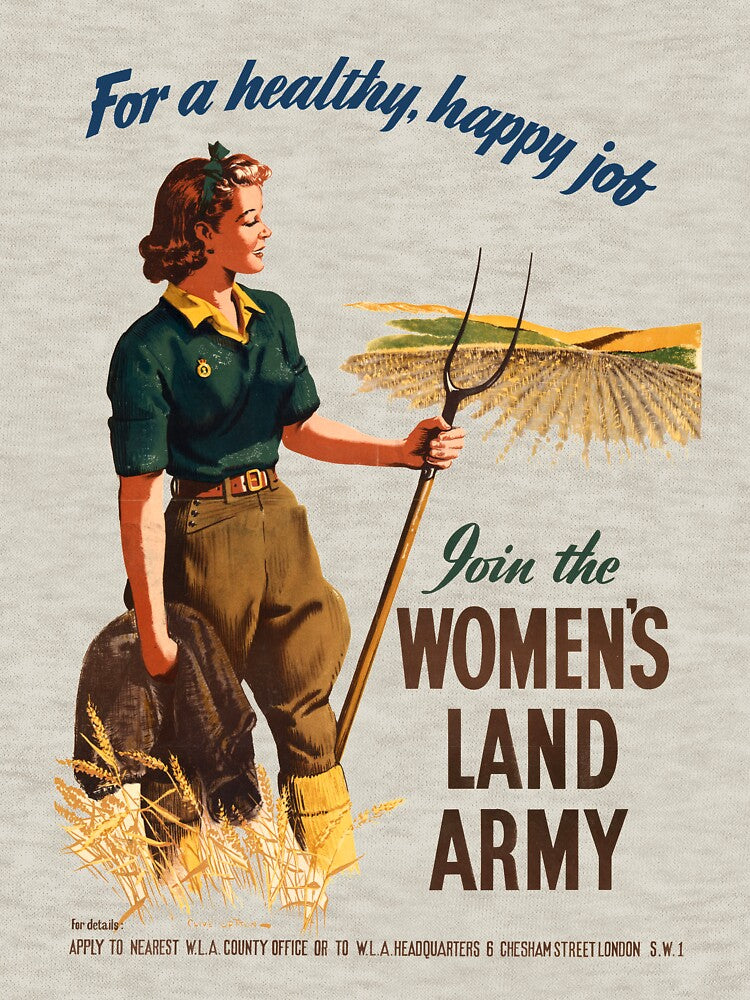 WOMEN'S LAND ARMY - ADVERT by ThrowbackAds