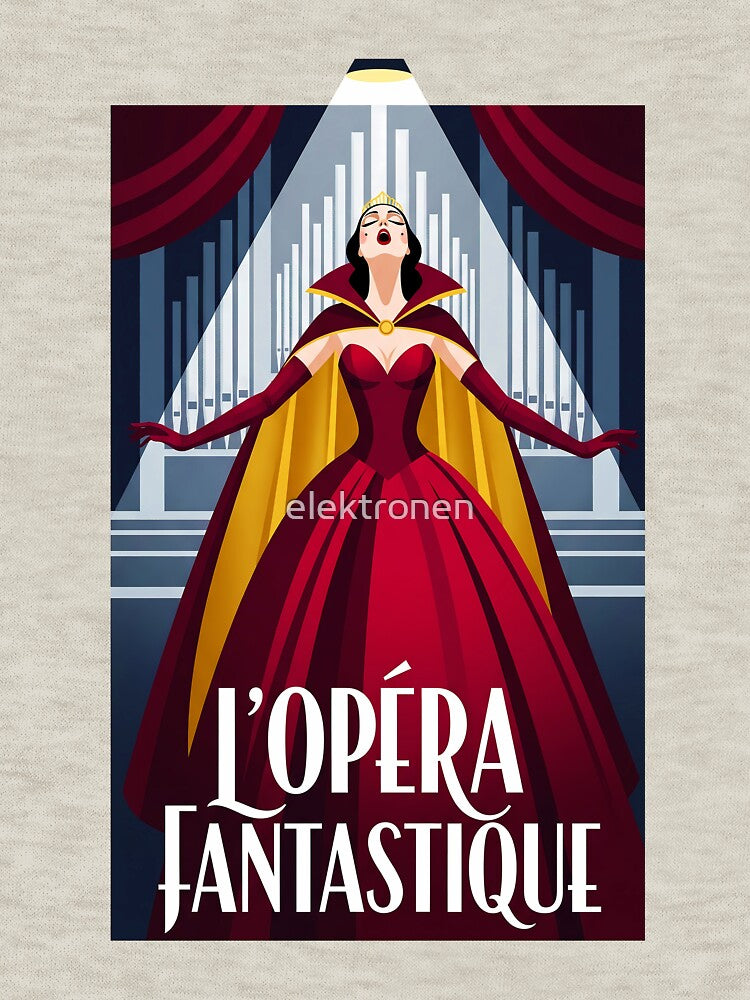 After Erté - L'OPÉRA FANTASTIQUE (The Phantom Opera) by elektronen