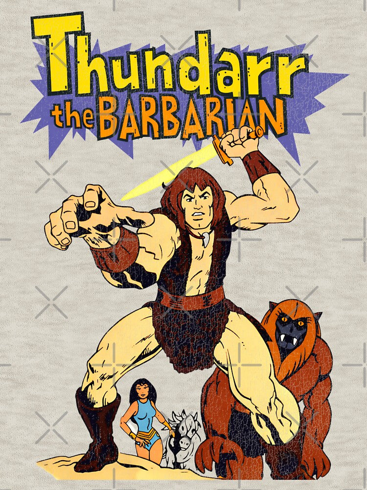 Thundarr The Barbarian - 80s Post-Apocalyptic Animated Series by ourkid