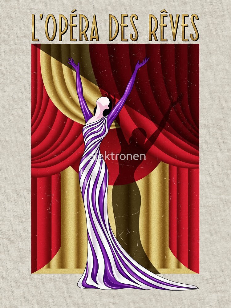 After Erté - L'OPÉRA DES RÊVES (The Opera of Dreams) by elektronen
