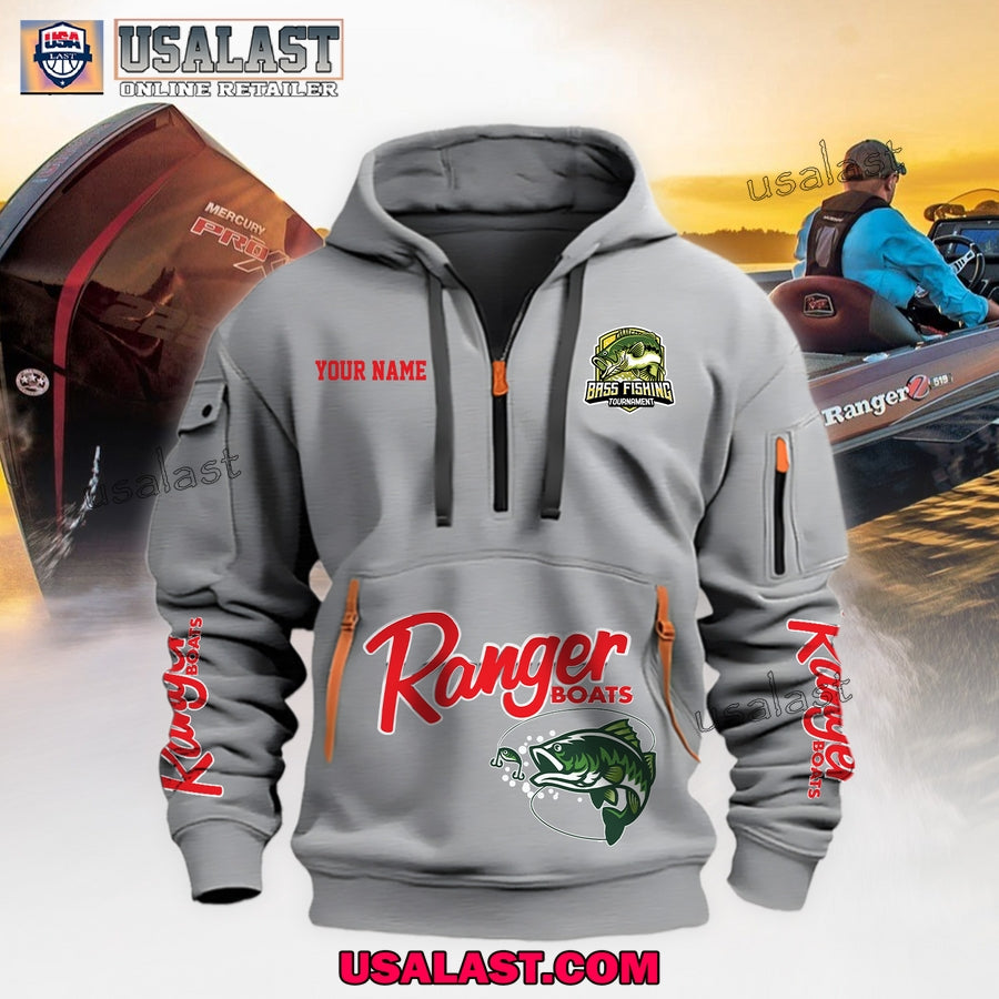 Ranger Boats Fishing Custom Name Heavy Hoodie