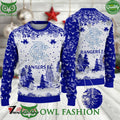 Rangers F.C. SPFL Scottish Snow Fall Pine Ugly sweater jumper