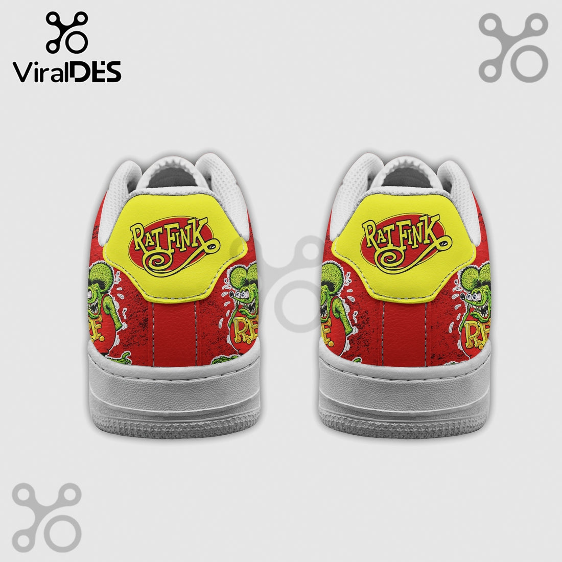 Rat Fink Premium Ed Roth Inspired Custom Air Force 1 Shoes