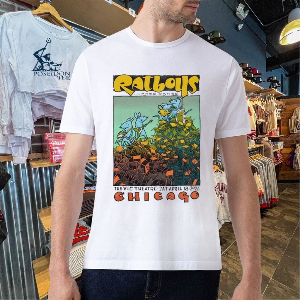 Ratboys Apr 18 2026 The Vic Theatre In Chicago Il T-shirt