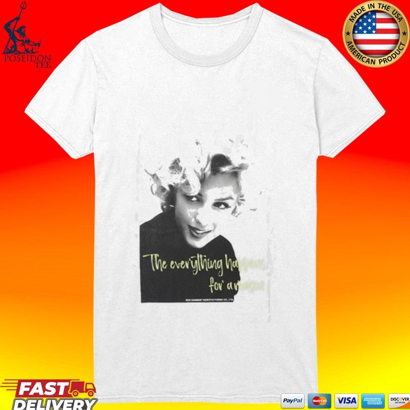 Rats Monroe The Everything Happens For A Vegan T-shirt
