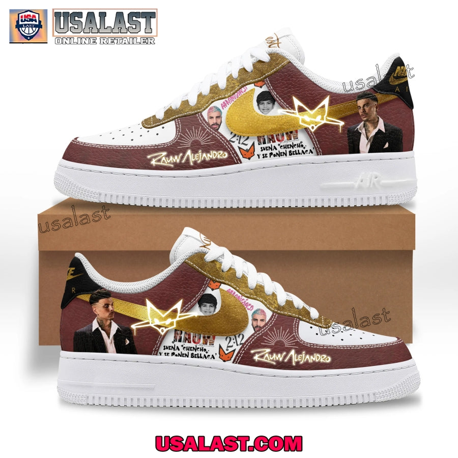 Rauw Alejandro Custom Air Force 1s Shoes