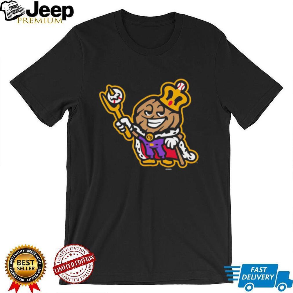 King of the Hill Baseball Mascot Character Graphic T Shirt