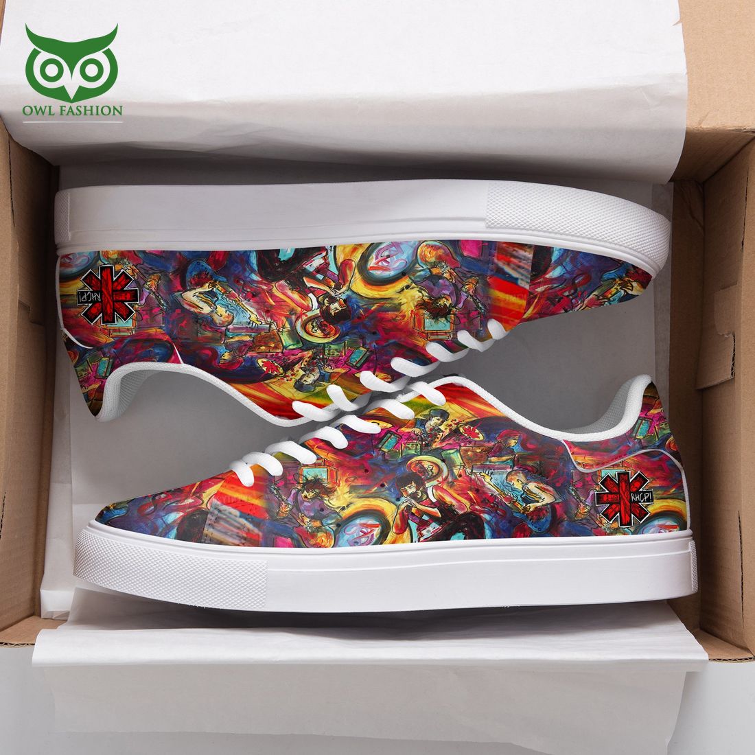 RED HOT CHILI PEPPERS Graffiti Stan Smith Shoes