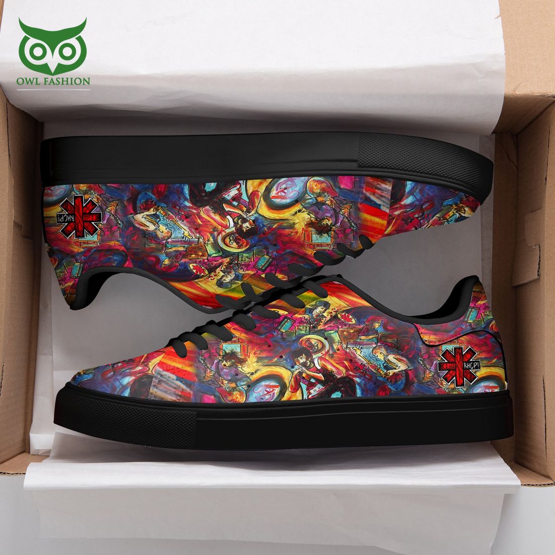 RED HOT CHILI PEPPERS Graffiti Stan Smith Shoes