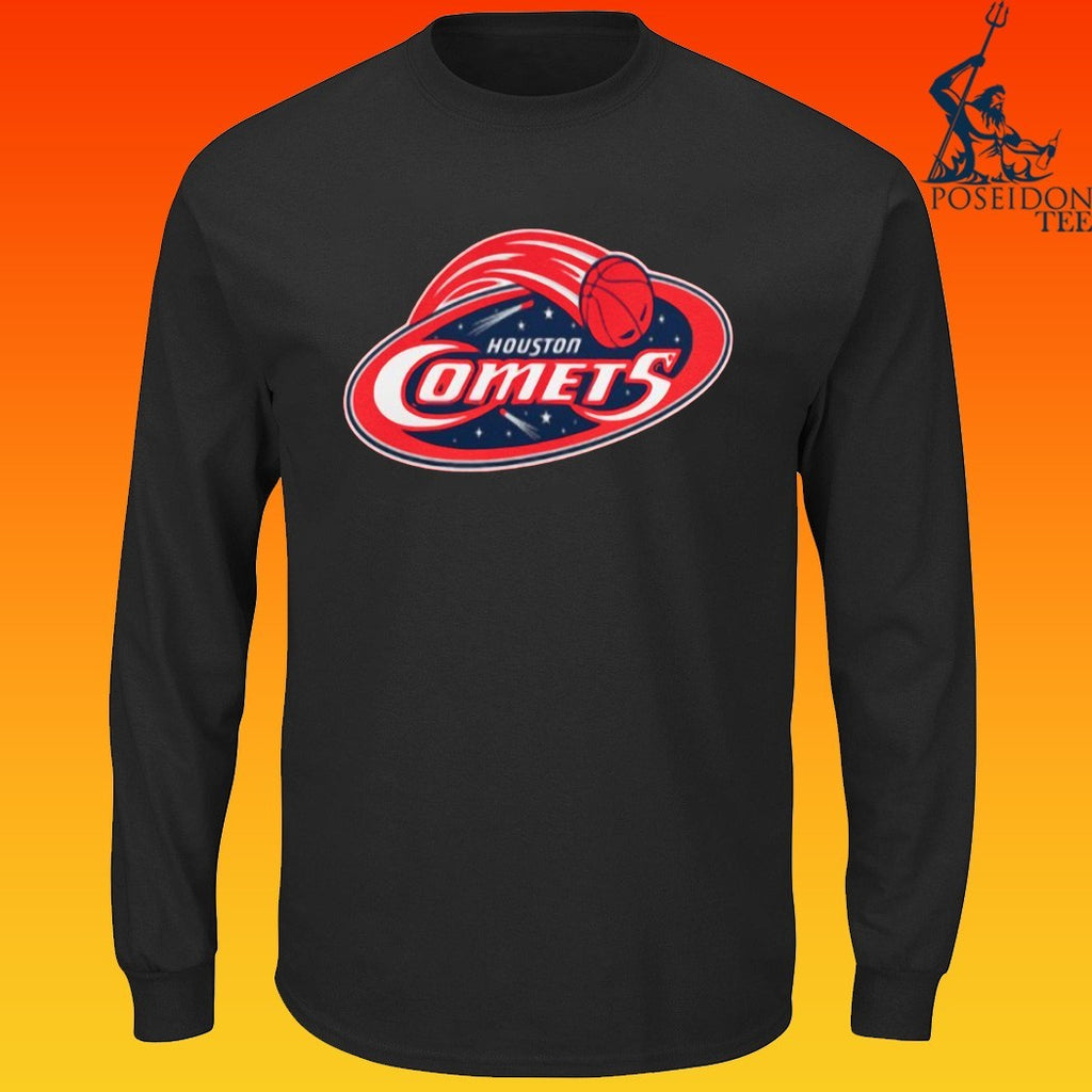 Red Vanvleet Rockin A Houston Comets T-shirt