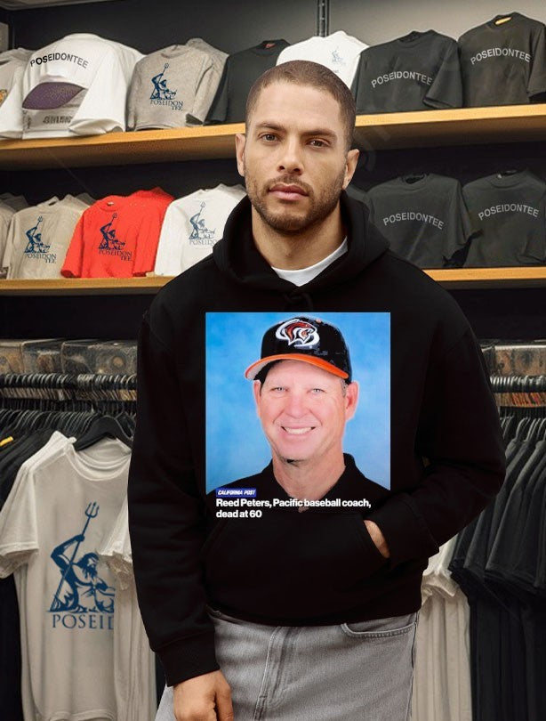 Reed Peters Pacific Baseball Coach Dead At 60 In Loving Memory T-shirt