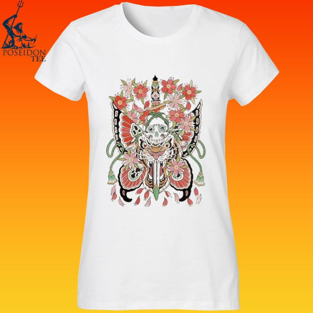 Relentless Butterfly Skull T-shirt