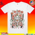 Relentless Butterfly Skull T-shirt