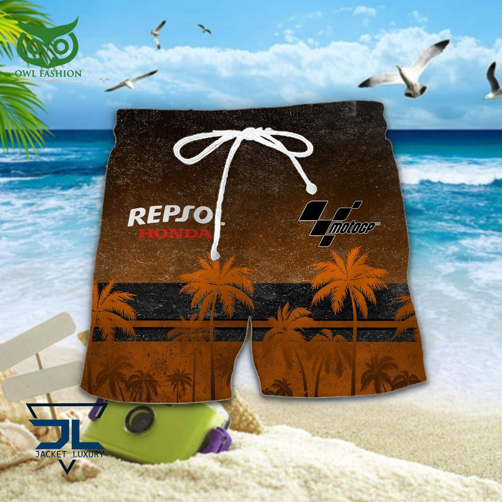 Repsol Honda team Grand Prix Motogp Racing Hawaiian Shirt