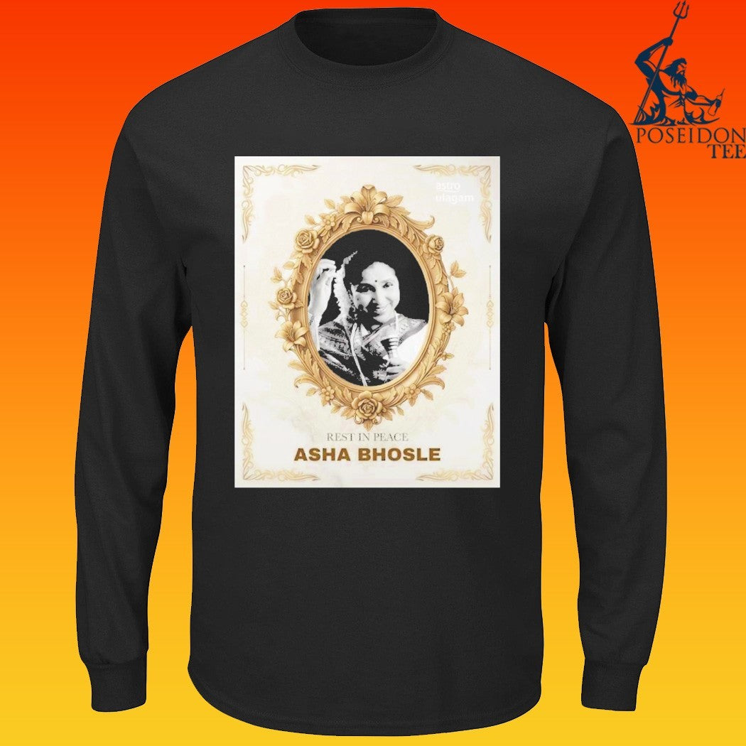 Rest In Peace Asha Bhosle T-shirt