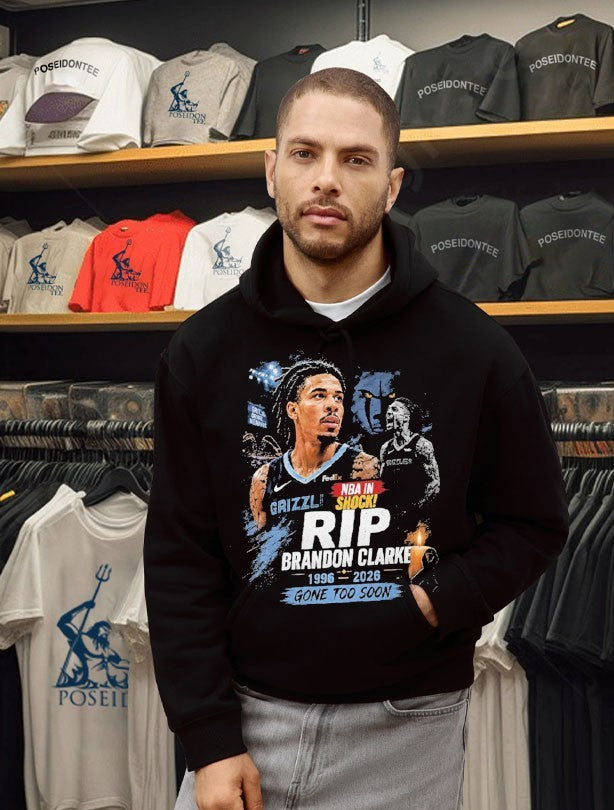 Rest In Peace Brandon Clarke 1996-2026 In Loving Memory T-shirt