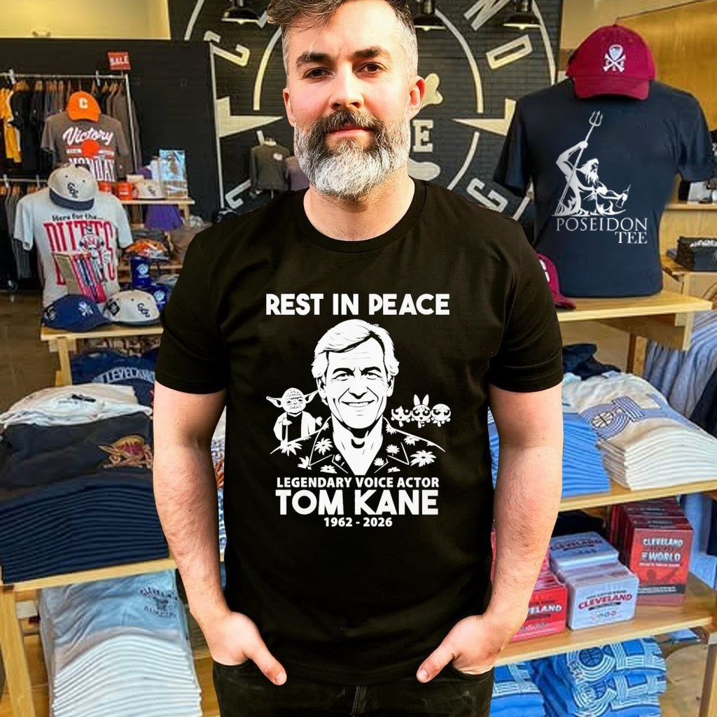 Rest In Peace Legendary Voice Actor Tom Kane 1962-2026 T-shirt