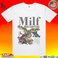 Rewind Premium Milf Man I Love Frogs T-shirt