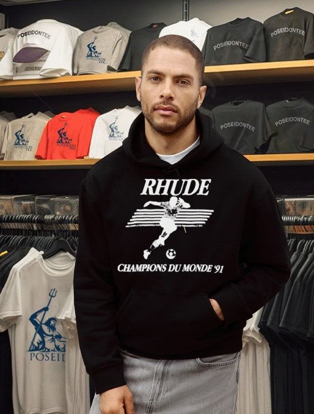 Rhude Champions Du Monde ’91 Set Piece T-shirt