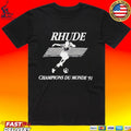 Rhude Champions Du Monde ’91 Set Piece T-shirt