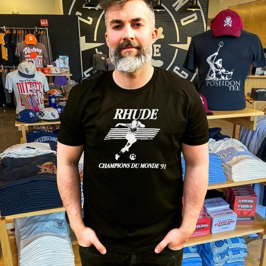 Rhude Champions Du Monde ’91 Set Piece T-shirt