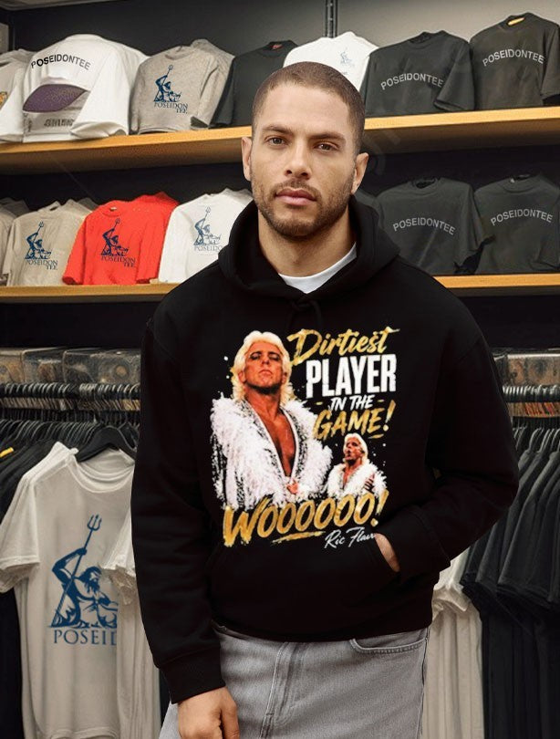 Ric Flair Dirtiest Player In The Game Woo T-shirt