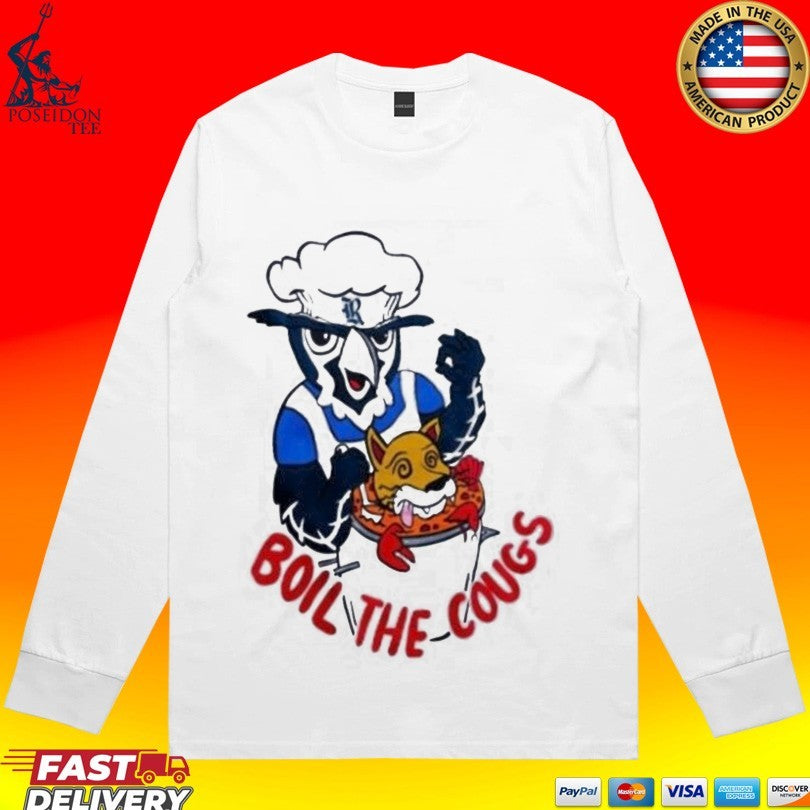 Rice Baseball Boil The Cougs T-shirt