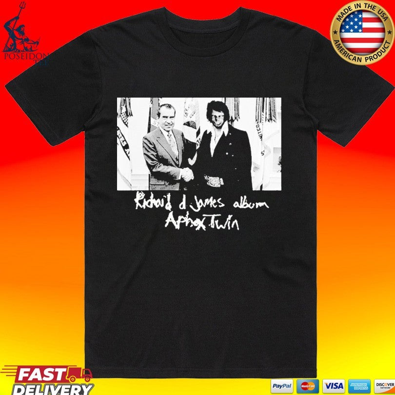Richard D. James Album Aphex Twin T-shirt