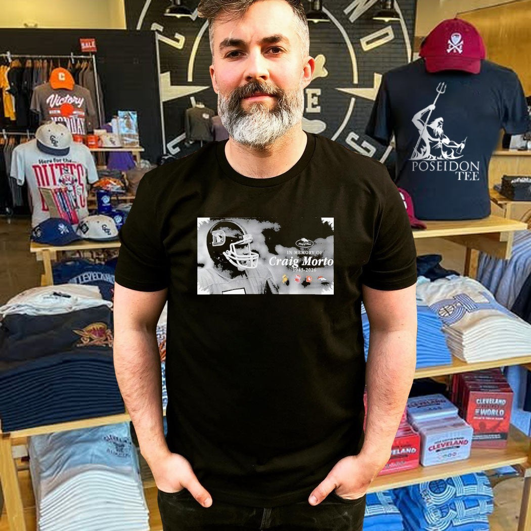 Rip Craig Morton In Memory Of 1943-2026 T-shirt
